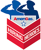 Amerigas hiring heroes logo